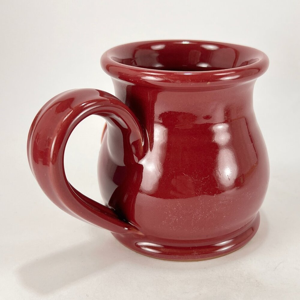 Deneen Pottery Mug Red Stoneware Serendipity Bed Breakfast Ocean City NJ - Picture 4 of 14